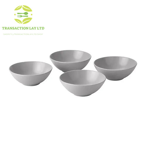TRANSACTION LAY bowl, matt light grey, 12 cm