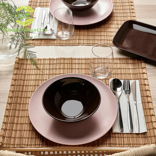 TRANSACTION LAY bowl, glossy brown, 16 cm